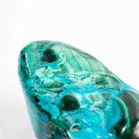 Chrysocolla w/ Malachite - Polished