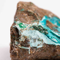 Chrysocolla w/ Malachite - Rough