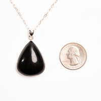 Obsidian, Rainbow- Pendant