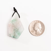Ajoite & Epidote in Chalcedony - Pendant