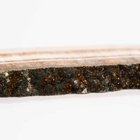 Barite w/ Pyrite - Slab