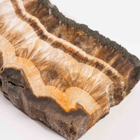 Barite w/ Pyrite - Slab
