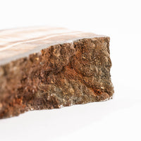 Barite w/ Pyrite - Slab