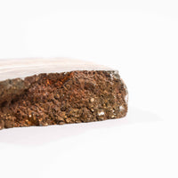 Barite w/ Pyrite - Slab