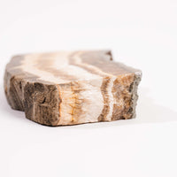 Barite w/ Pyrite - Slab