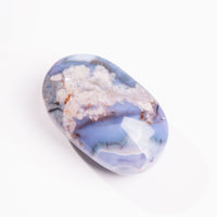 Agate, Blue Flower- Palm