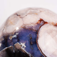 Agate, Blue Flower- Sphere