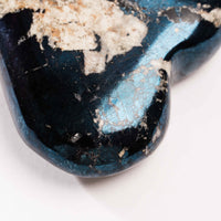 Covellite - Heart, Polished