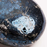 Covellite - Heart, Polished