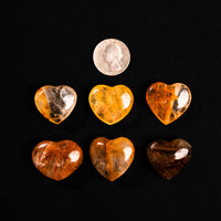 Quartz, Golden Healer - Hearts, Intuitive Pick