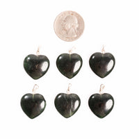 Jade, Greenland- Heart Pendant