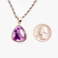 Trapiche Amethyst- Pendant