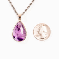 Trapiche Amethyst- Pendant