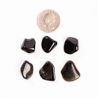 Obsidian - Gold Sheen, Tumbled