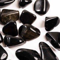 Obsidian - Gold Sheen, Tumbled