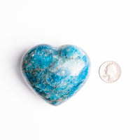 Apatite, Blue - Heart