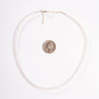 Moonstone - Faceted Beaded Necklace