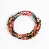 Tourmaline, Mixed - Faceted Necklace