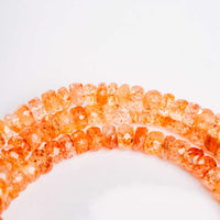 Sunstone - Faceted Beaded Necklace