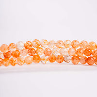 Sunstone - Faceted Beaded Necklace