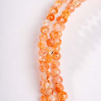 Sunstone - Faceted Beaded Necklace