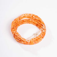 Sunstone - Faceted Beaded Necklace