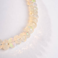 Opal - Faceted Bead Necklace