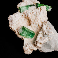 Tourmaline, Green - Cluster