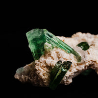 Tourmaline, Green - Cluster