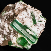 Tourmaline, Green - Cluster