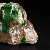 Tourmaline, Green - Cluster