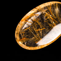 Quartz, Lodalite - Polished Cab