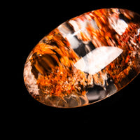 Quartz, Lodalite - Polished Cab