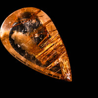 Quartz, Lodalite - Polished Cab