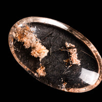 Quartz, Lodalite - Polished Cab