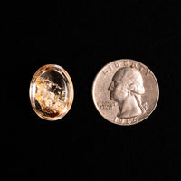 Quartz, Lodalite - Polished Cab