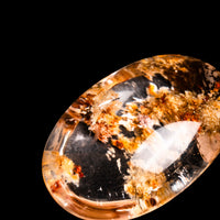 Quartz, Lodalite - Polished Cab