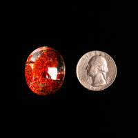Quartz, Lodalite - Polished Cab