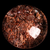 Quartz, Lodalite - Polished Cab