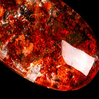 Quartz, Lodalite - Polished Cab