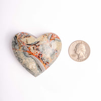 Magma Chalcedony - Heart