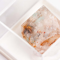 Papagoite and Ajoite in Quartz