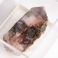 Papagoite and Ajoite in Quartz- Point