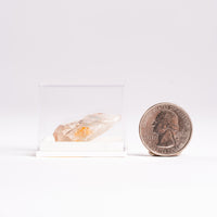 Papagoite and Ajoite in Quartz- Point