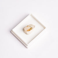 Papagoite and Ajoite in Quartz- Point