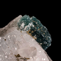 Quartz, w/ Blue Fluorite