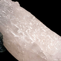 Quartz, w/ Blue Fluorite