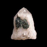 Quartz, w/ Blue Fluorite