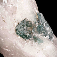 Quartz, w/ Blue Fluorite
