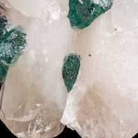 Quartz, w/ Blue Fluorite